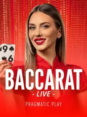 Capa da mesa Baccarat no cassino ao vivo da Stake