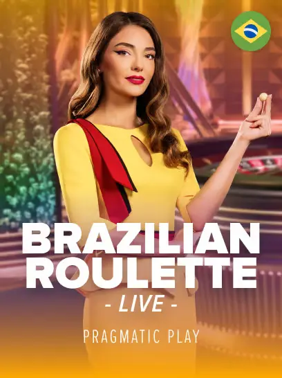 Capa da mesa Brazilian Roulette no cassino ao vivo da Stake