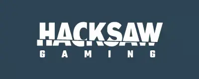 Logotipo da provedora de cassino Hacksaw Gaming