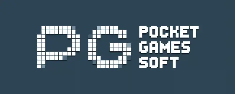 Logotipo da provedora de cassino Pocket Games Soft